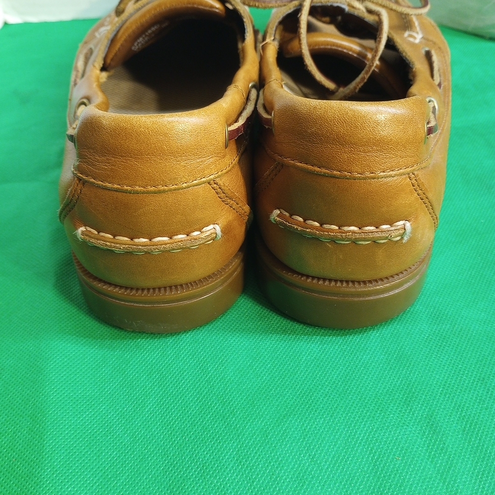 Rockport Men's Brown Leather Boat Shoes Size 10M - Picture 7 of 8
